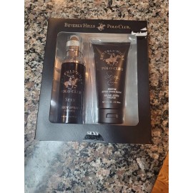 Beverly Hills Polo Club Sexy 2 Piece Gift Set body spray & after shave balm new