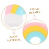 SEWACC 50pcs Rainbow Erasers Mini Erasers for Bulk Erasers Pencil