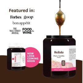 Heilala Premium Vanilla Bean Paste, 13.52 oz | Bulk Size for Baking | Gourmet Bourbon Variety with Real Specks | Chef’s Choice | Ethically Sourced | Certified B Corp
