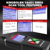 KINGBOLEN YA001 OBD2 Scanner Diagnostic Tool Check Car Engine Fault