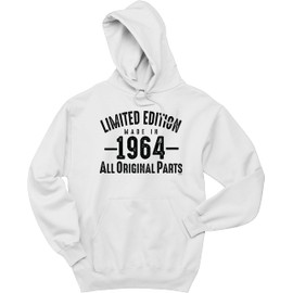 HDE 60th Birthday Gifts Limited Edition Made in 1964 All Original Parts-1964-HDE-0071-S-White