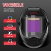 GEOSTAR Automatic Welding Helmet Panoramic 180° View 8.8 x 9.8