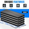 MIKEDE 12 Pack Strong Magnets Heavy Duty, N35 Neodymium Black