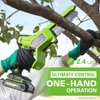 Greenworks 24V 6” Mini Chainsaw Cordless, Handheld Electric Power Chain
