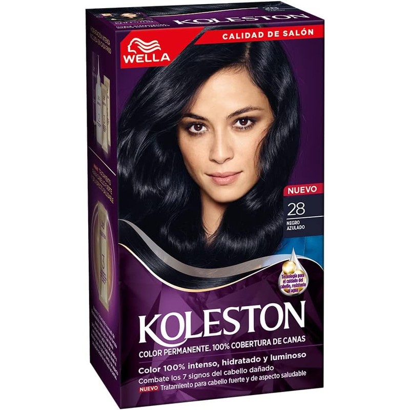 Koleston Tinte Permanente 28 Negro Azulado