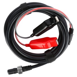 Electric Fishing Reel Power Cord - 10Ft Battery Connection Cable Fits for Daiwa Tanacom 1000 750 500, Seaborg 500MJ, Shimano, BeastMaster, Leobritz, ForceMaster