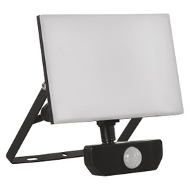 EMOS - Tambo LED spotlight with motion sensor - ultra-thin aluminium floodlight - waterproof - neutral white (4000 K) - 2 600 lm - 30.5 W - 25,000 hours - beam angle 120° - for outdoor use