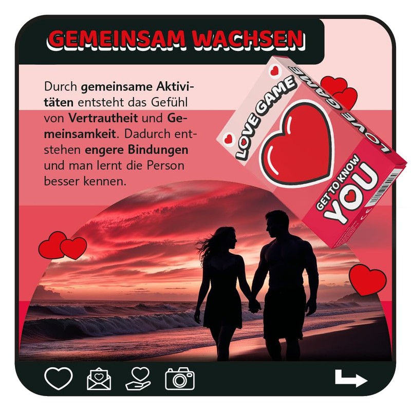 Get to know you - The Deeptalk Card Game! Love