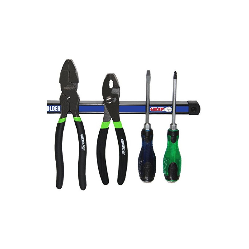 Grip 25" Magnetic Tool Holder - Solid Steel Bar with