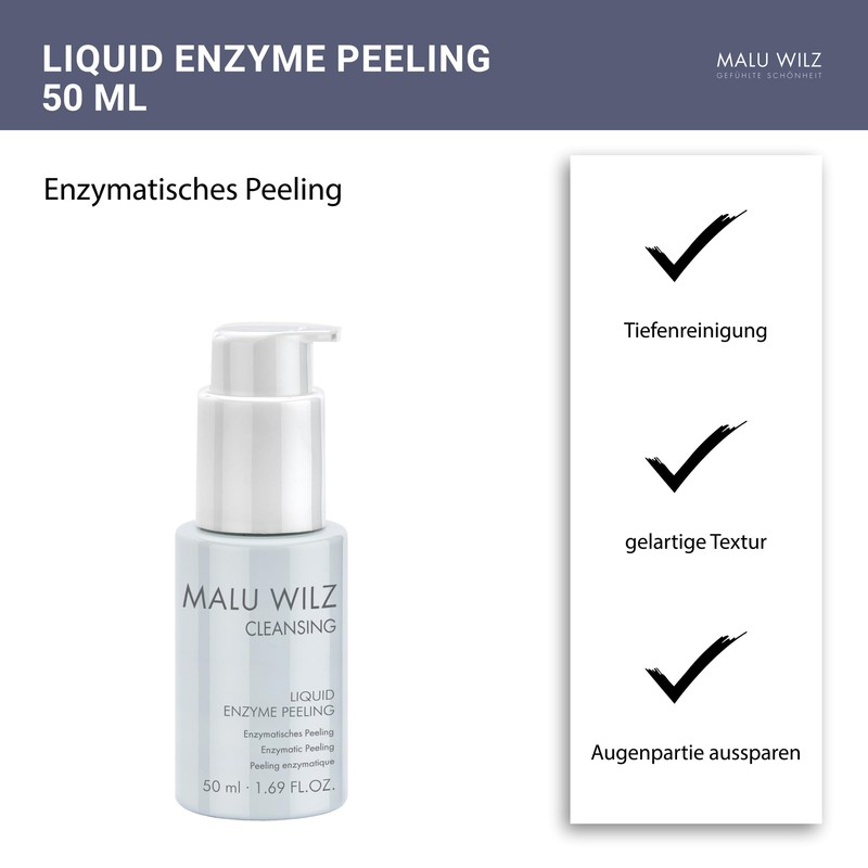 Malu Wilz Liquid Enzyme Peeling 50 ml I Face Scrub