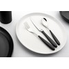 Grunwerg 2TAS650BK Yin & Yang Table Spoons, Stainless Steel, Black