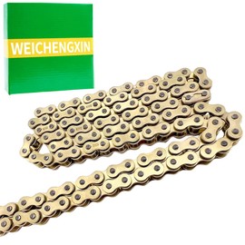 Gold 420 X-Ring Chain 140 Links with Connecting Master Link