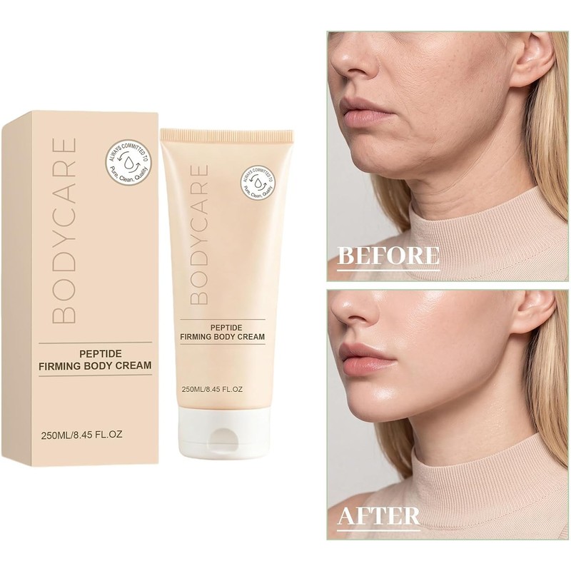 Crema corporal reafirmante con péptidos, loción corporal con péptidos (1pcs)