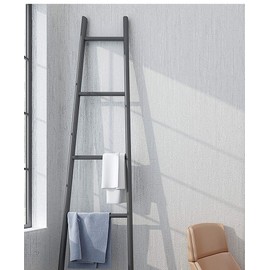 Birwall Faux Textured Diatom mud Ooze Wallpaper in Livingroom Bedroom Kitchen Powder Room, 57 Square Ft/Roll (Grey)