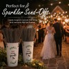 Wedding Sparkler Buckets, 2 Pack Metal Holders
