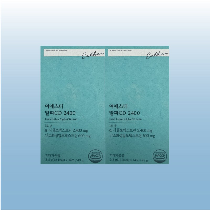 Yeo Esther Alpha CD Fabiflora Powder 2400 / 여에스더 알파CD