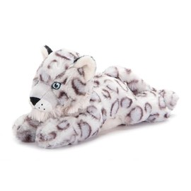 The Petting Zoo Snow Leopard Stuffed Animal Plushie, Gifts for Kids, Earth Keeperz Wildlife Animals, Zoologee Snow Leopard Plush Toy, 10 inches