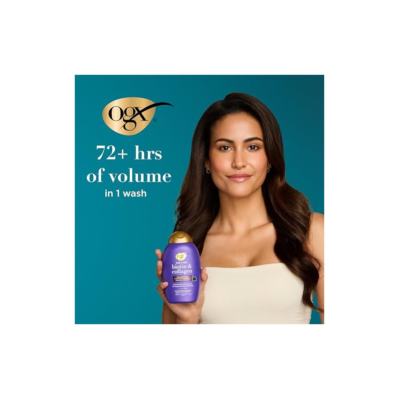 OGX - , Champú Thick Full Champú con biotina y