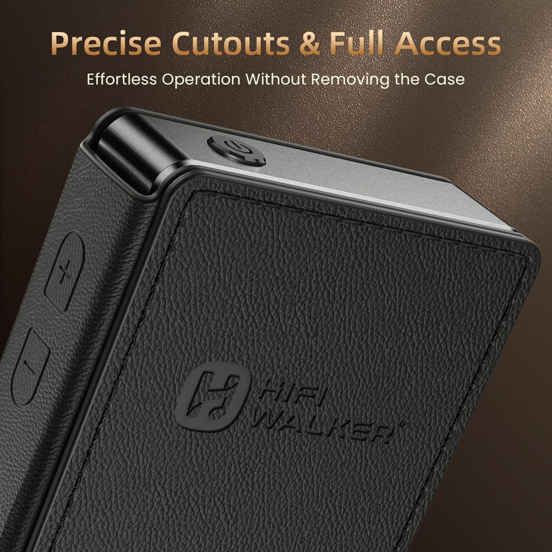 HIFI WALKER Protective PU Leather Case for H2 Portable HiFi