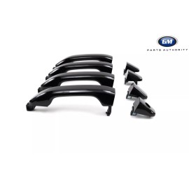 General Motors 2015-2018 Silverado Sierra Gloss Black Door Handles 84713668 GBA Genuine OEM GM