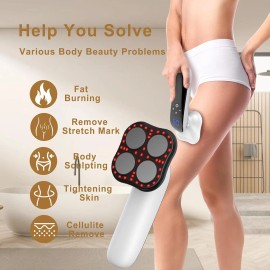 SOFIA 4 Heads Cellulite Massager,Cordl