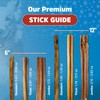 Stark Sticks 6'' Natural Bully Sticks for Small, Medium, Large