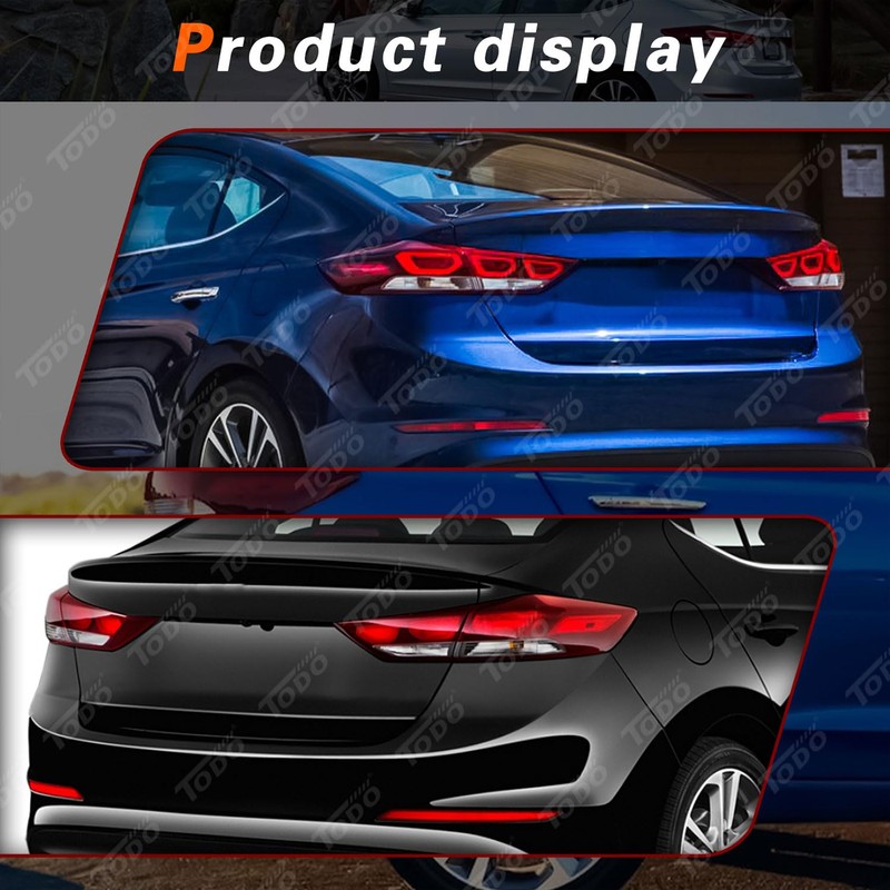 TODO Right Outer Tail Light with Side Marker Compatible with
