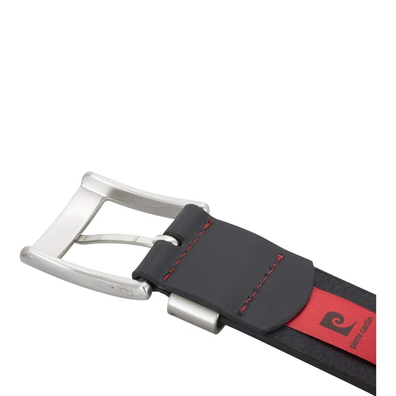 Pierre Cardin Men's Leather Belt 40 mm Wide Men's Full