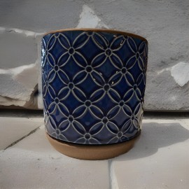 Southern Patio 6in Ceramic Griffey Planter