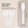 PANA 200pcs Cosmetic Make Up Disposable Plastic 2.5" Spatulas Skin