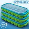 ZYBUX - 4 x Set of Ice Cube Tray with
