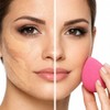 Set de 10 Esponjas de Maquillaje en Frasco Reutilizable –