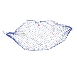 ORFOFE Rope Fishing Net Wall Hanging Decoration for Mediterranean Themed Home Decor Nautical Style for Living Room Office and Coastal Parties