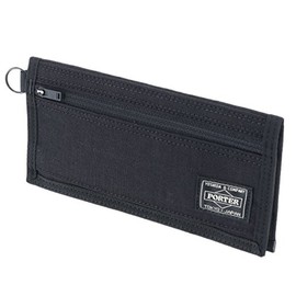 Porter Hybrid Long Wallet, Black