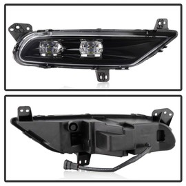 ACANII - For 2015-2022 Chrysler 300 OE Style LED Bumper Fog Light Driving Lamp Assembly Replacement Right Passenger Side