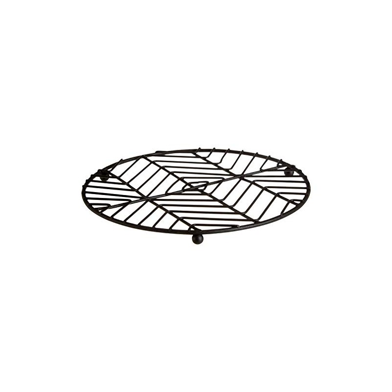 Premier Housewares Trivet, Iron, Black