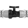 mdpe Water Pipe Plumbing Fittings-Compression Flow Control valves for Drinking