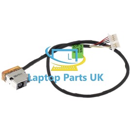 LPUK Charging Port compatible with HP 14-ax 15-cd 15-cs 15-cw 15-cu 15-dw 15s-du 17-g p/n: 799750-F23 799750-S23 799750-T23 799750-Y23 809295-001 905562-001 L51995-001 - Replacement DC Power Jack