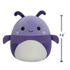 SQUISHMALLOWS Peluche pequeño 7.5 Pulgadas (Escarabajo Morado)