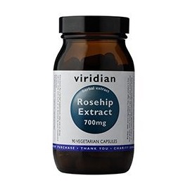 Viridian -Rosehip Extract 700mg - 90 Vegetarian Capsules