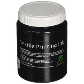 Permaset Aqua Supercover 300ml Fabric Printing Ink - Black