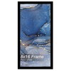 Fxojyvo 8x16 Picture Frame, Black Frame for 8 x 16