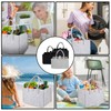 ASelected Pack of 3 Felt Shopping Basket Small 30 x