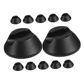 TEHAUX 12pcs Non- Chair Leg Pads for Vinyl Floors and Carpet Furniture Sliders Easy Install Furniture Protectors for Wood Floor Noise Reduction and