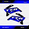 Factory EFX Black & Blue Shift Racing Graphics Kit fits