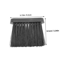 Mobestech Chimney Cleaning Brush Set with Replacement Head Fireplace Ash Removal Tool for European Style Homes Mini Dustpan Hand Sweeper for Efficient Cleaning
