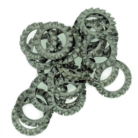 M5 (5mm) Shakeproof Washer (External Serrated) - Stainless Steel (A2) (Pack of 20)
