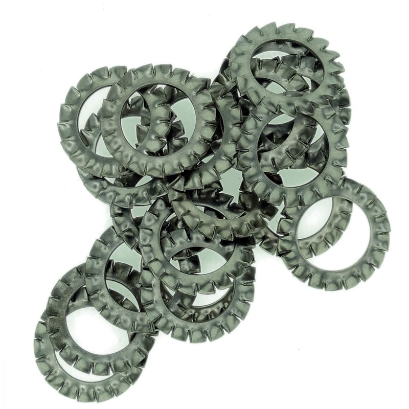 M5 (5mm) Shakeproof Washer (External Serrated) - Stainless Steel (A2)