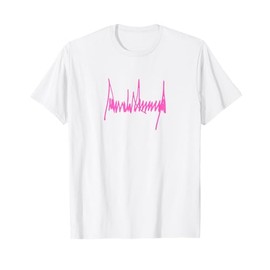 Autograph Trump Signature USA 47th President Pro-Trump T-Shirt