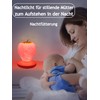 WLHONG Strawberry Night Light,Cute Silicone Strawberry Lights Kawaii Room Decor,USB